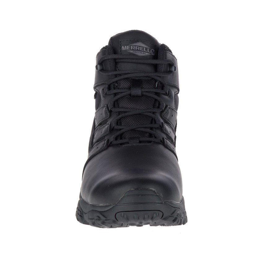 Bottes de Securite Merrell Moab 2 Mid Tactical Response Waterproof Noir Femme | V.C.JTYY